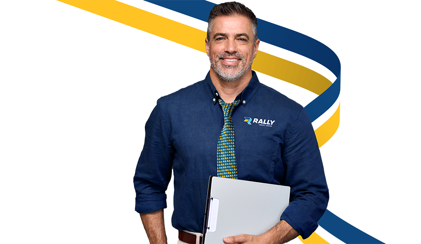 Business expert holding clipboard
