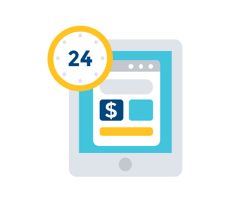 Tablet with 24 Hour